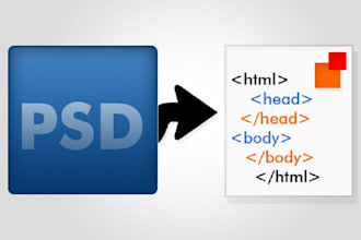 convert psd to html xhtml