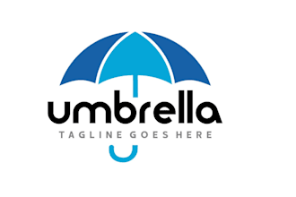 do high quality umbrella logo with unlimited revision
