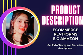 do copywriting for amazon pl listing and ecommerce platforms