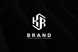 do modern luxury clothing brand logo design