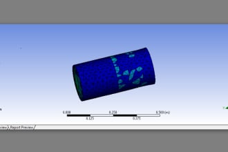 do design,model and analysis on ansys