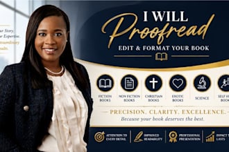 proofread, edit and format your non fiction book