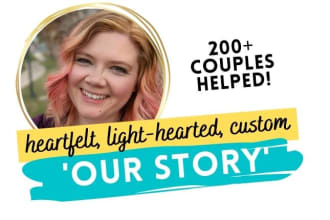 write a how we met wedding story for your wedding website