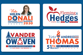 do politics or political campaign logo