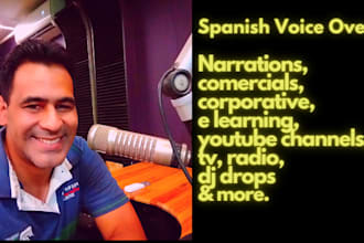 can record in latin american  spanish