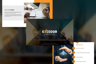 design business brochure, company profile, proposal, reports