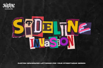 make typography for your streetwear clothing design