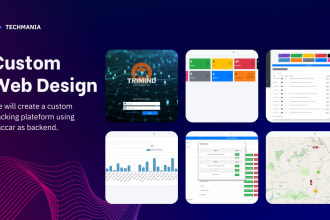 provide customized web application based on traccar