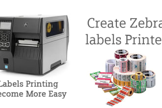 create custom zebra label software