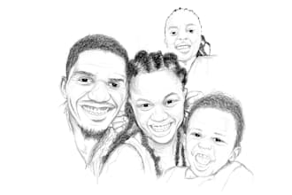 draw scribble art of your photo