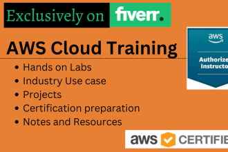 provide AWS cloud and devops training