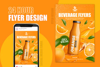 design a custom flyer to showcase your products or services