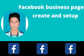 create professional facebook business page and full setup