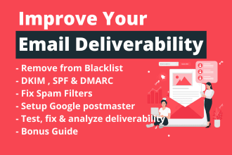 fix emails going to spam and improve email deliverability