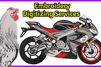 expert embroidery digitizing services for dst, pes, emb
