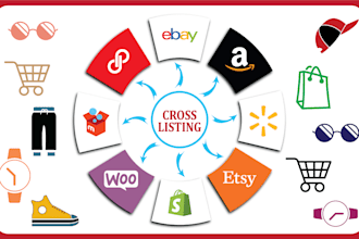 draft your ebay, poshmark, depop listing vendoo list perfectly cross listing