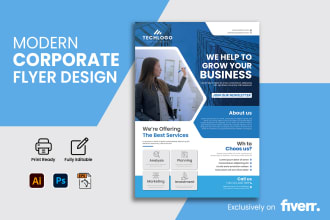 design eye catching marketing flyer for special event