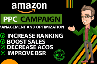 setup amazon ppc campaign, amazon ppc managment, amazon ppc optimization