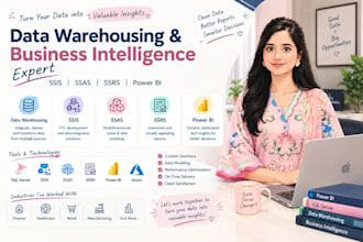 help you in data warehousing, ssis, ssas,ssrs and powerbi