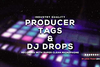 make you 2 catchy producer beat tags and dj drops
