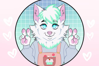 create you an icon,furry,human,etc