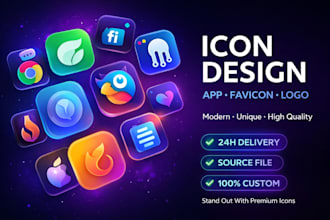 create ai app branding, and icon systems