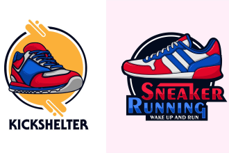 make logo brand for your footwear shoes and sneakers