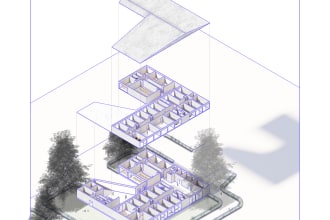 create exploded axonometric diagrams