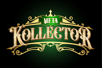create vintage lettering and tattoo style logo calligraphy