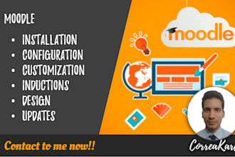 install, update or custom your moodle platform