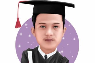 make an avatar in your graduation photo