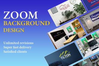 create google meet and zoom virtual background in 24 hours