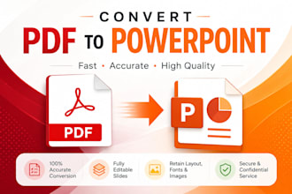 professionally convert pdf to power point