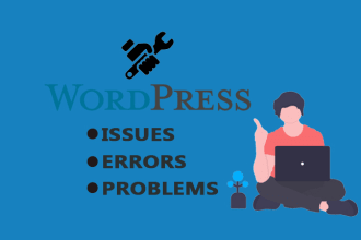 fix wordpress issues, wordpress errors problems and wordpress bugs fix