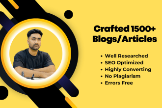 write cyber security, cloud computing, iot articles and blogs