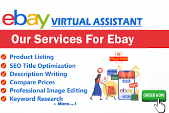 virtual assistant for ebay items