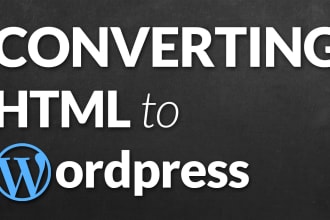 convert psd or html to wordpress
