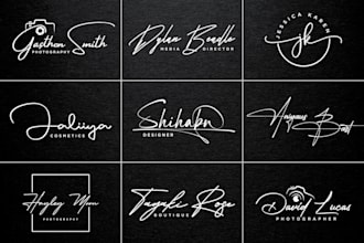 design signature, handwritten, photography, scripted, cursive logo