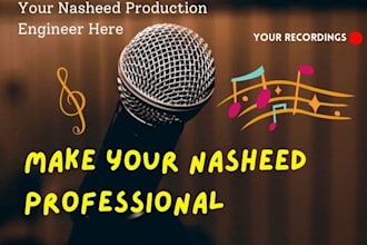 edit and compose your nasheeds