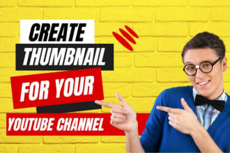 design professional youtube thumbnail to grow your video