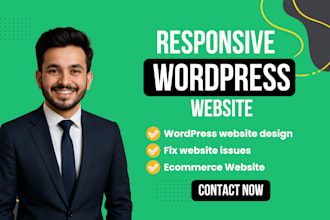 develop responsive wordpress website