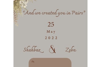 design a invitation card