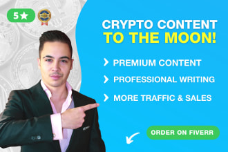 be your expert defi and blockchain content writer