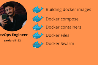 do anything related to docker dockerfile, compose, images, containers etc
