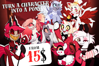 do oc and character pony version