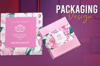design product packaging and label