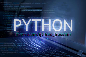 do python scripting and python programming task