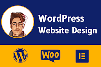 build responsive wordpress website design or blog site, web design