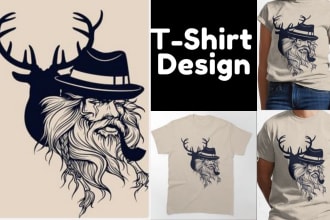 design trendy typography and custom tshirts