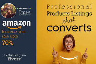 do amazon product listing organic keywords SEO professional amazon listings rich